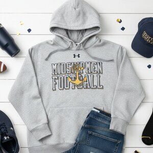 Under Armour Navy Midshipmen Football Hoodie